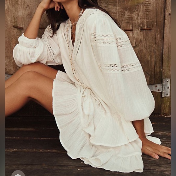 NWOT Free People Sachs Mini Dress - Picture 3 of 4